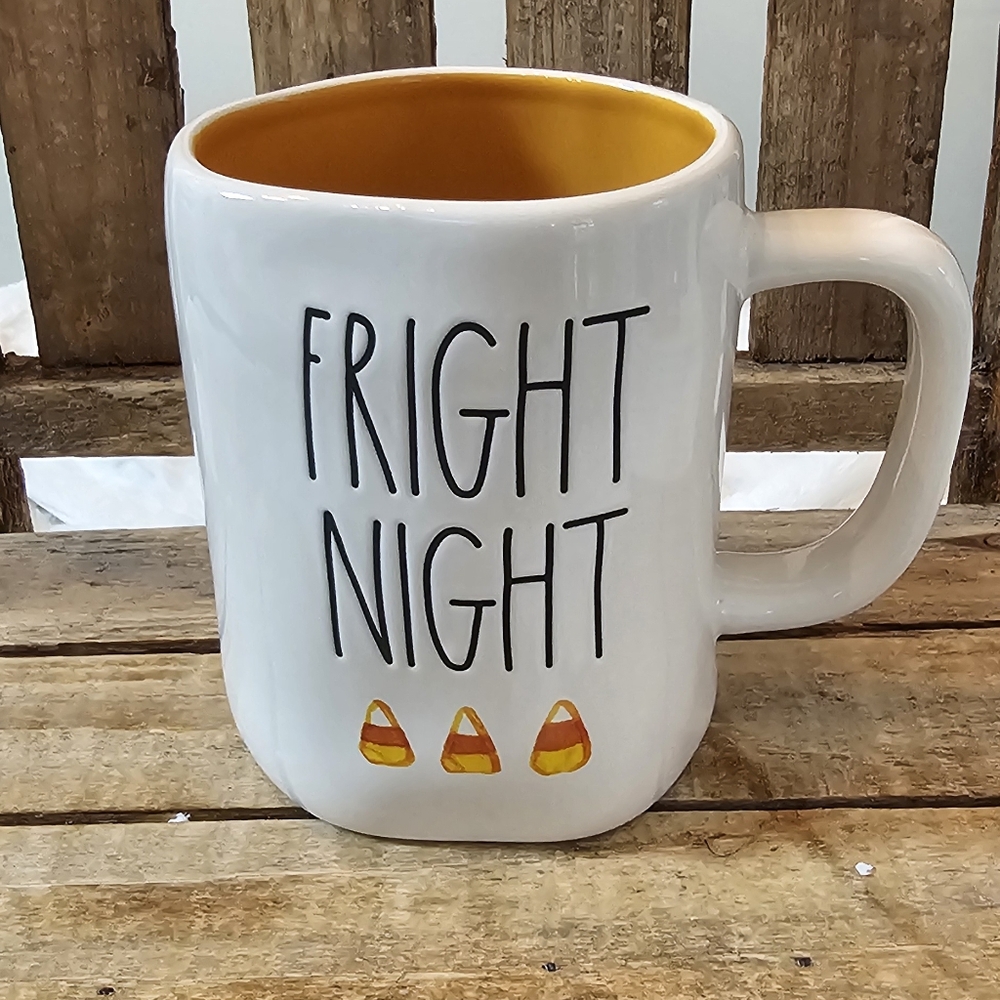 Rae Dunn "Fright Night" Mug Halloween